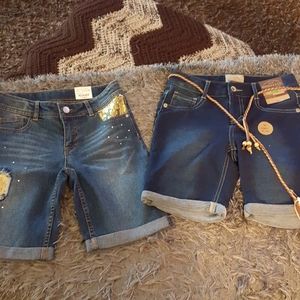 Jean shorts